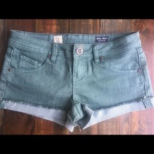 Volcom Surplus Green Denim Short